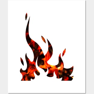 Flame Posters and Art